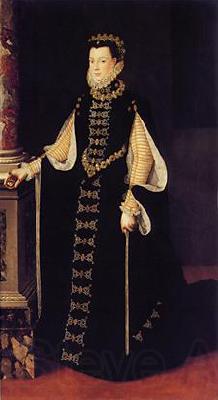 Sofonisba Anguissola Portrait of Elisabeth of Valois France oil painting art